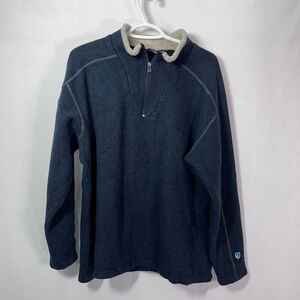 Kuhl Men's "Alfpaca"‎ Fleece 1/4 Zip Pullover Size XXL. EUC